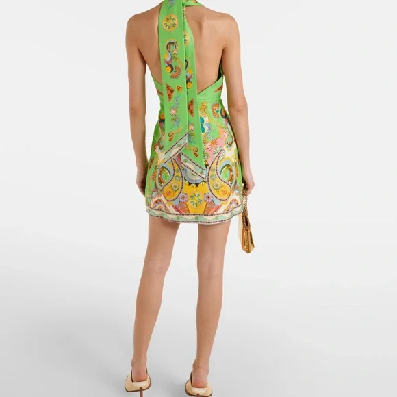 Colorful Patterned Dress - Picture 3 of 3